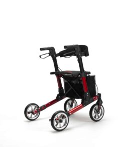 rollator met gratis tas en stockhouder