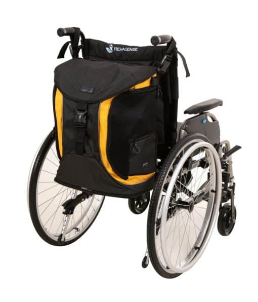 Torba Go rolstoel scootmobieltas zwartgeel 4