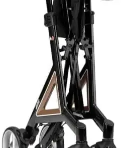 opgevouwen carbon rollator