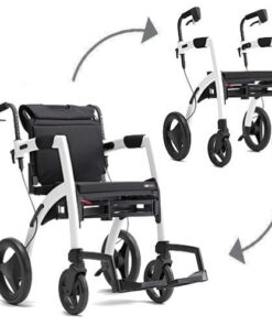 Rollz Motion Rollator en rolstoel in1 groen