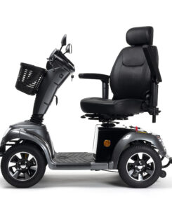 Carpo 4D Grey Side view chair turned scaled