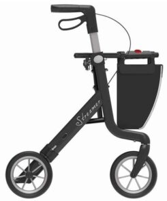 Steamer rollator grijs