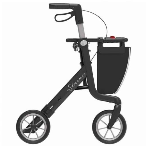 Steamer rollator grijs