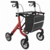 Streamer rollator rood