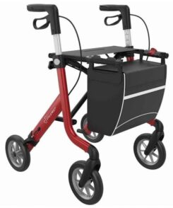 Streamer rollator rood