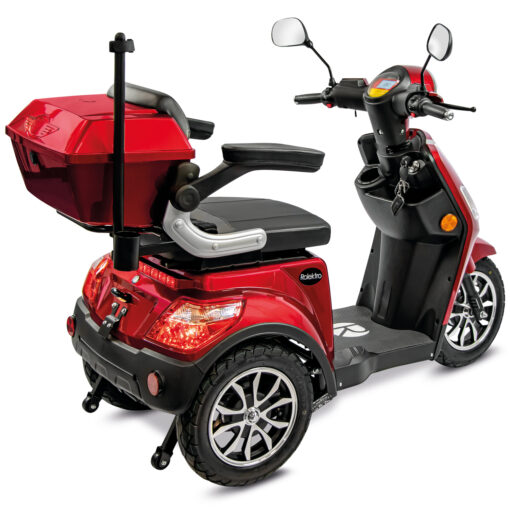 Rolektro e-trike rood met lithium koffer