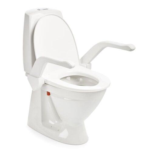 My-Loo toiletverhoger vaste montage - 2 cm met armsteunen