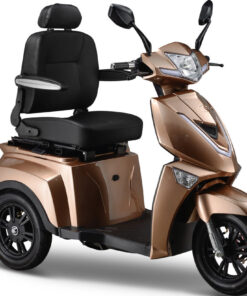 z1000 scootmobiel champagne kleur met lithium accu