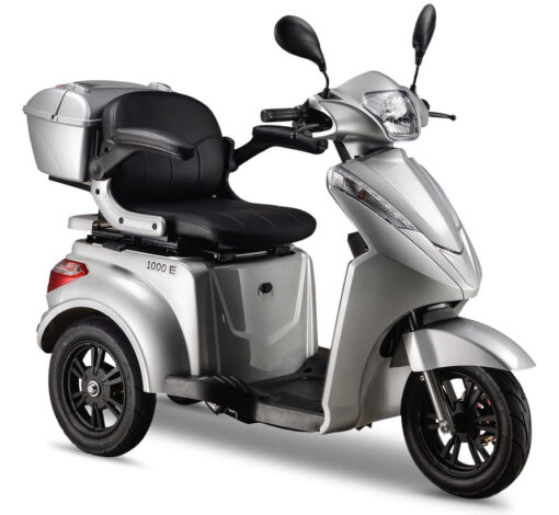 voorkant e1000 scootmobiel met lithium