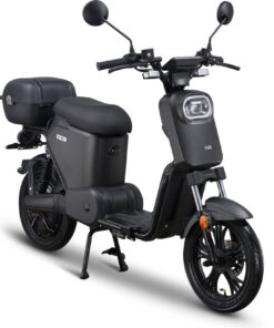 elektrische scooter S2 matzwart van iva