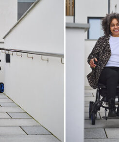 img quickie q50 r carbon power wheelchair safe slope nl img quickie q50 r carbon power wheelchair safe slope nl