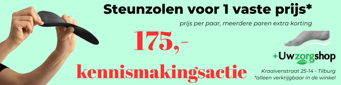 Steunzolen actie voor 175 euro all-in prijs