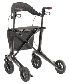 Carbon rollator carbon achterkant