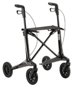Carbon rollator carbon zonder tas en rugsteun