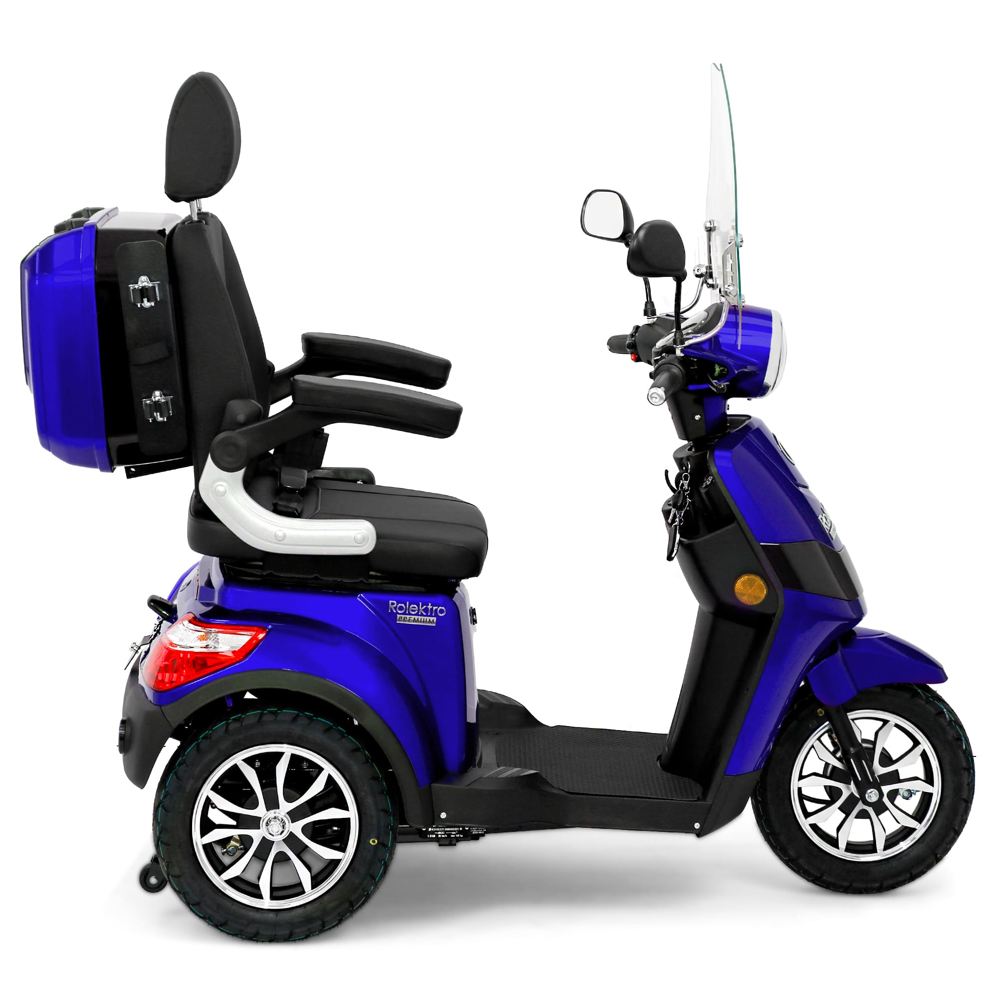 35117 E Trike25V.3 Premium Blau 007 Rolektro E-Trike 25 V.3 Lithium, in diverse kleuren - Afbeelding 7