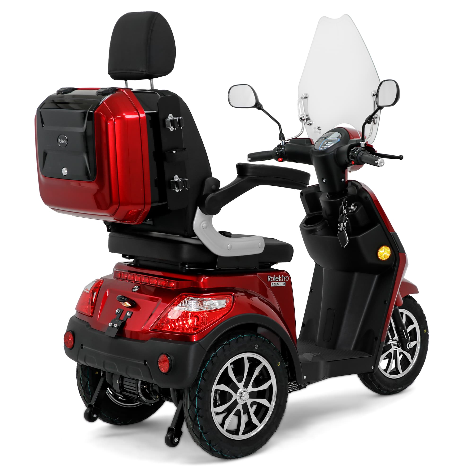 35118 E Trike25V.3 Premium Rot 002 Rolektro E-Trike 25 V.3 Lithium, in diverse kleuren - Afbeelding 8