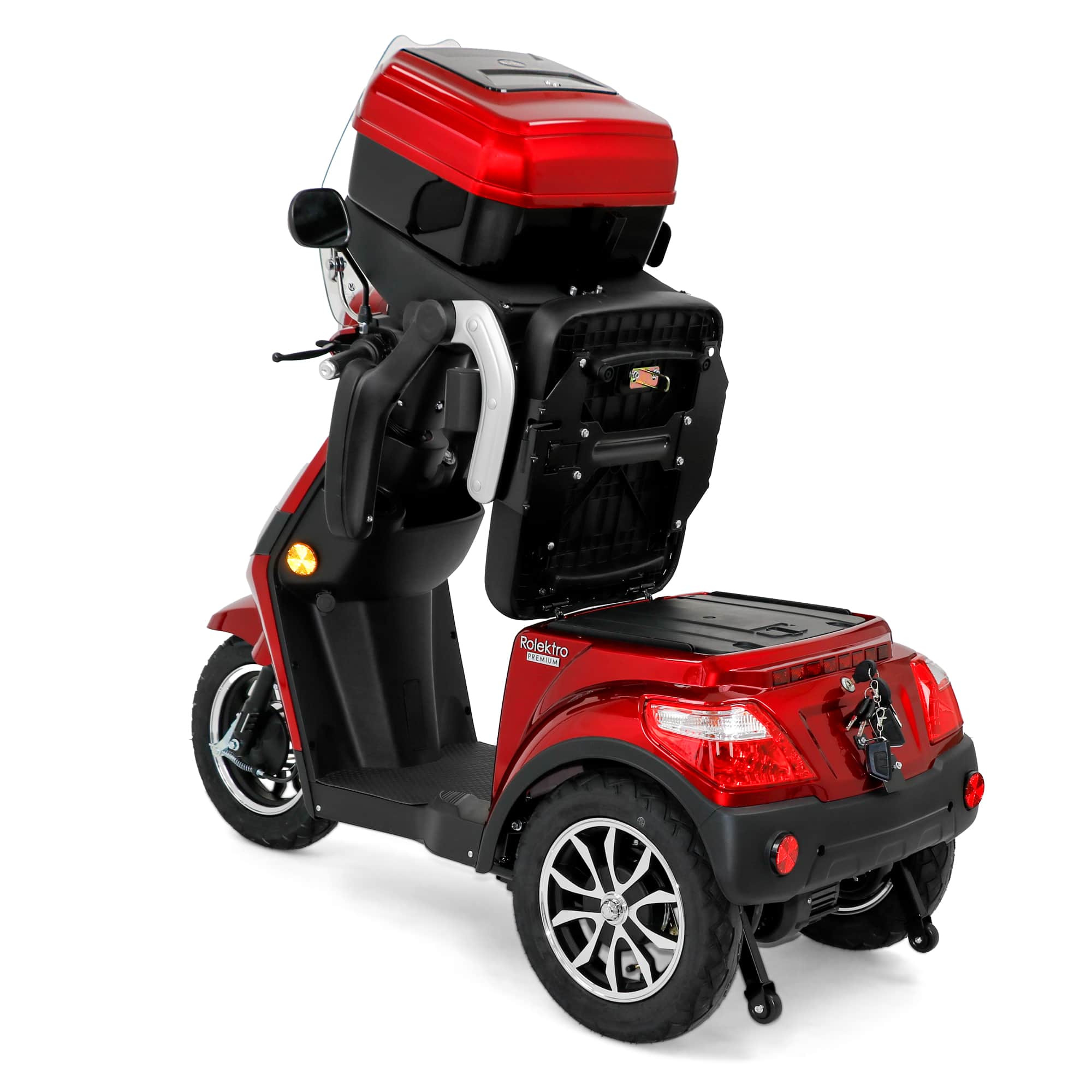 35118 E Trike25V.3 Premium Rot 008 Rolektro E-Trike 25 V.3 Lithium, in diverse kleuren - Afbeelding 10