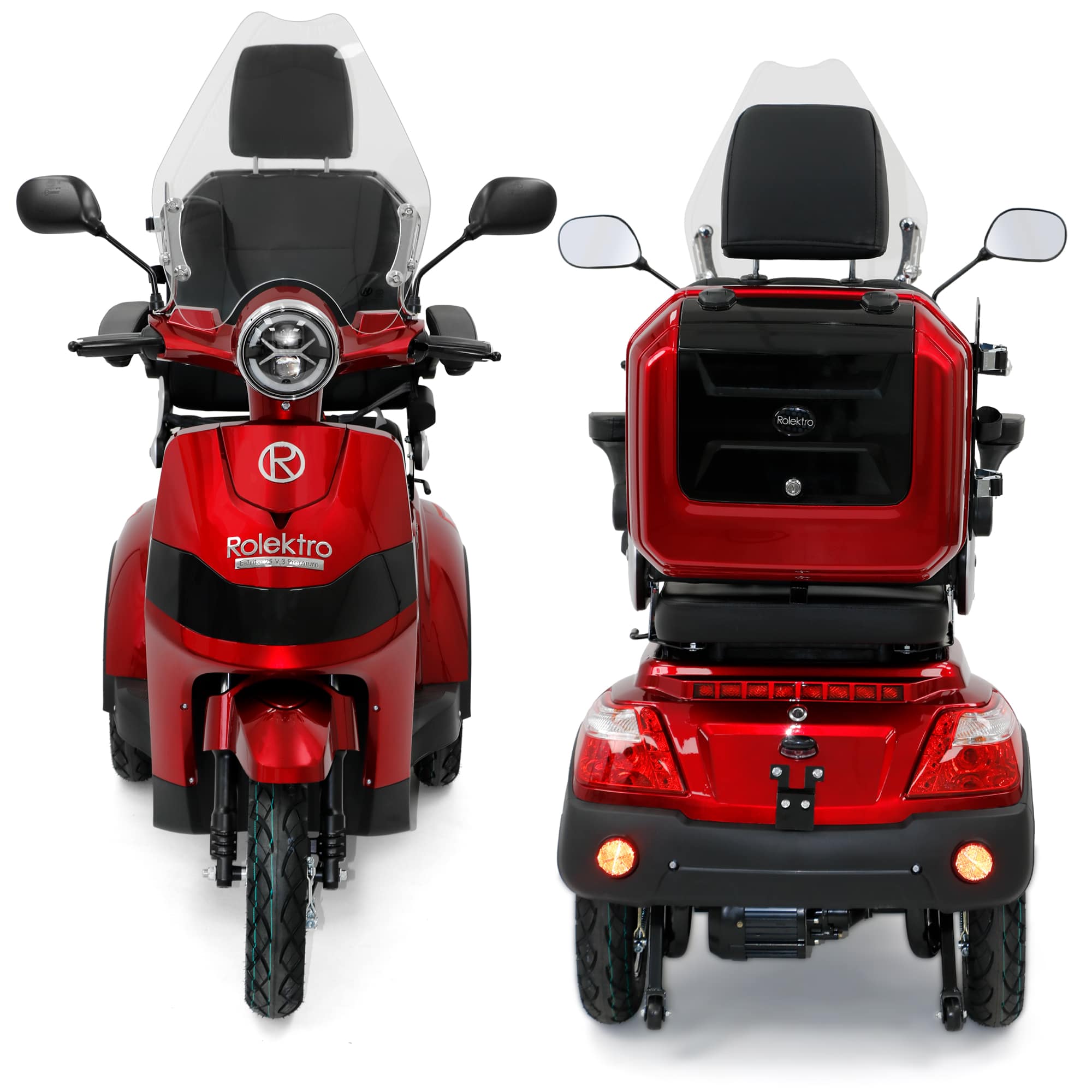 35118 E Trike25V.3 Premium Rot 009 Rolektro E-Trike 25 V.3 Lithium, in diverse kleuren - Afbeelding 11