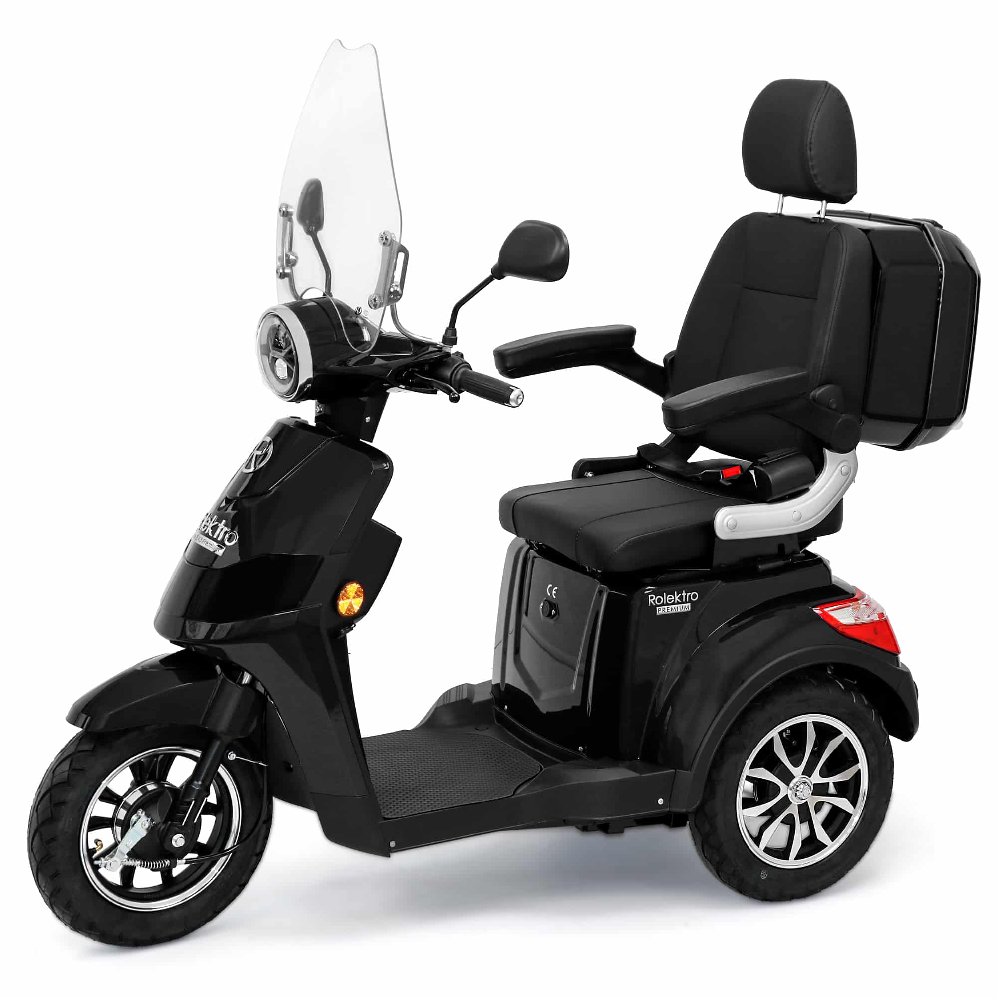 35119 E Trike25V.3 Premium Schwarz 003 Rolektro E-Trike 25 V.3 Lithium, in diverse kleuren - Afbeelding 12