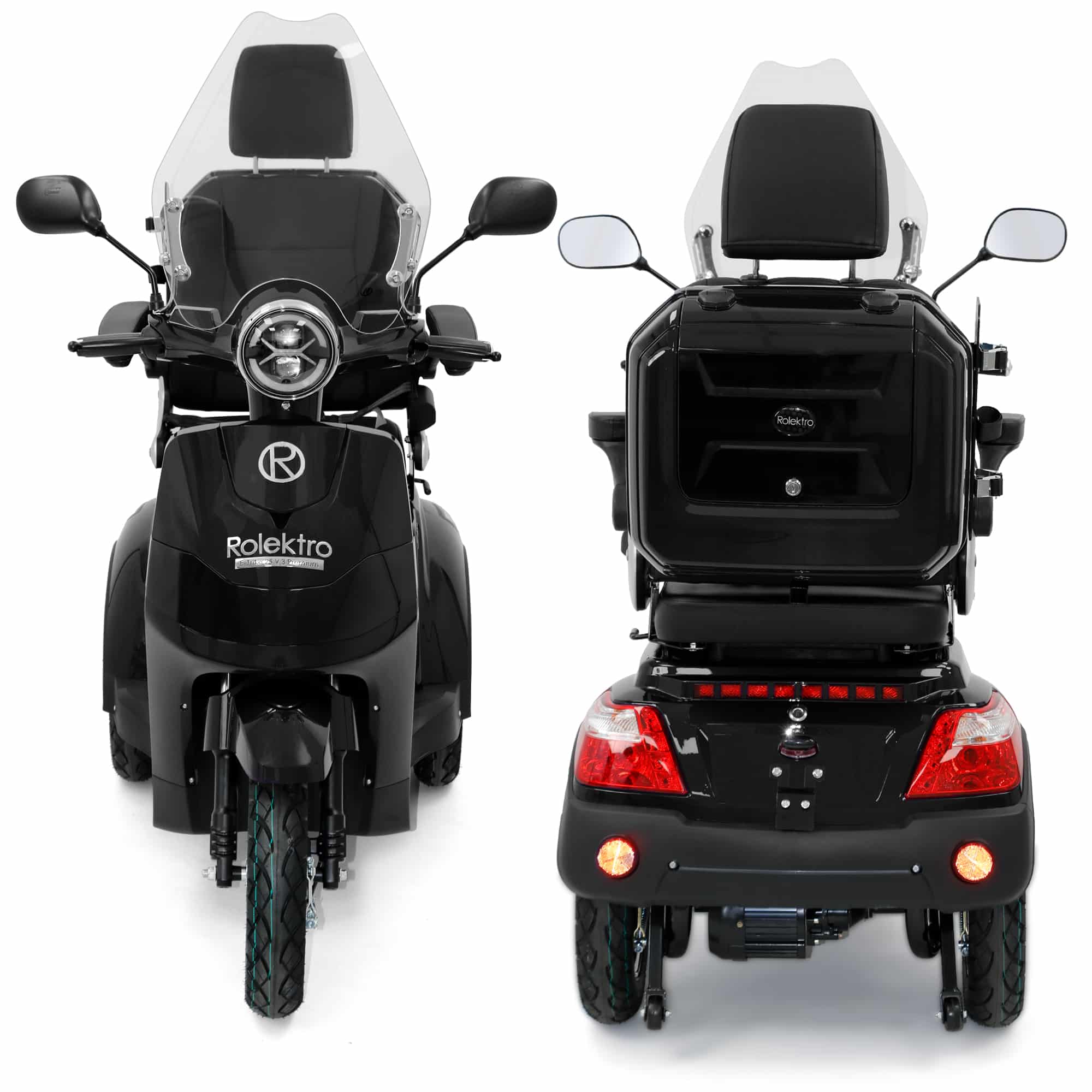 35119 E Trike25V.3 Premium Schwarz 009 Rolektro E-Trike 25 V.3 Lithium, in diverse kleuren - Afbeelding 13