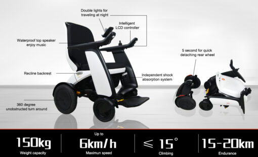 Robooter elektrische rolstoel - Afbeelding 6