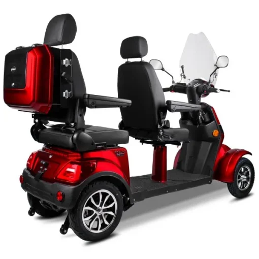 Rolektro E-Quad V.3+ Duo Premium - 2 persoons scootmobiel - Afbeelding 4