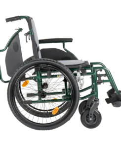 m10 rolstoel groen zijkant 2