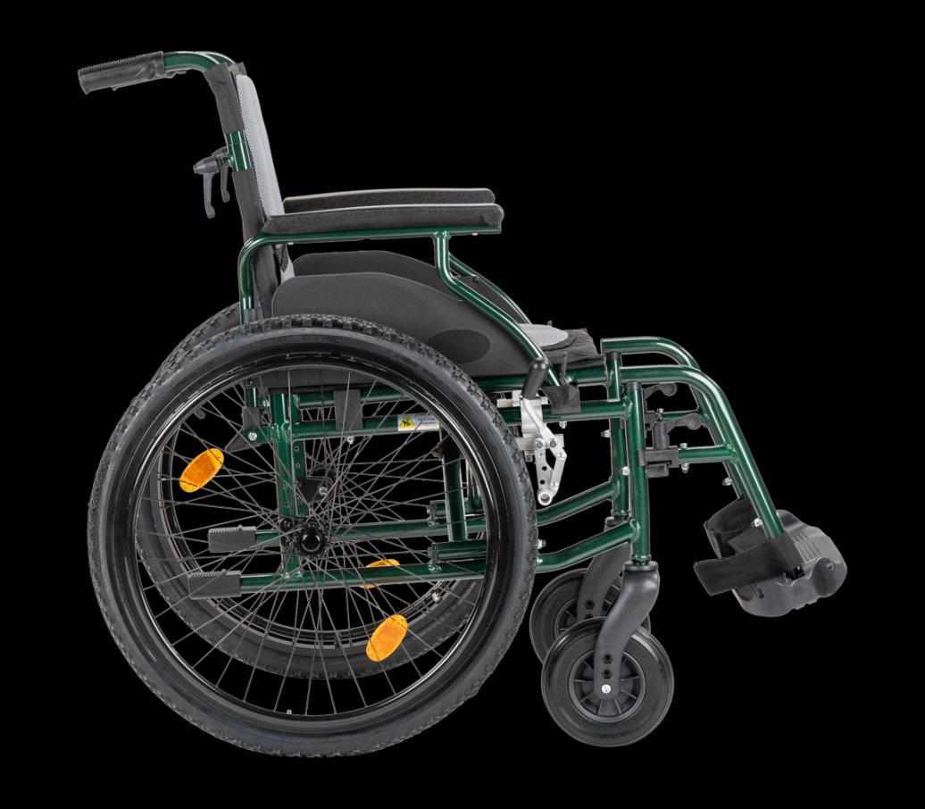 1000033548 Rolstoel M10 Multi-motion -45 cm - kleur groen - Afbeelding 2