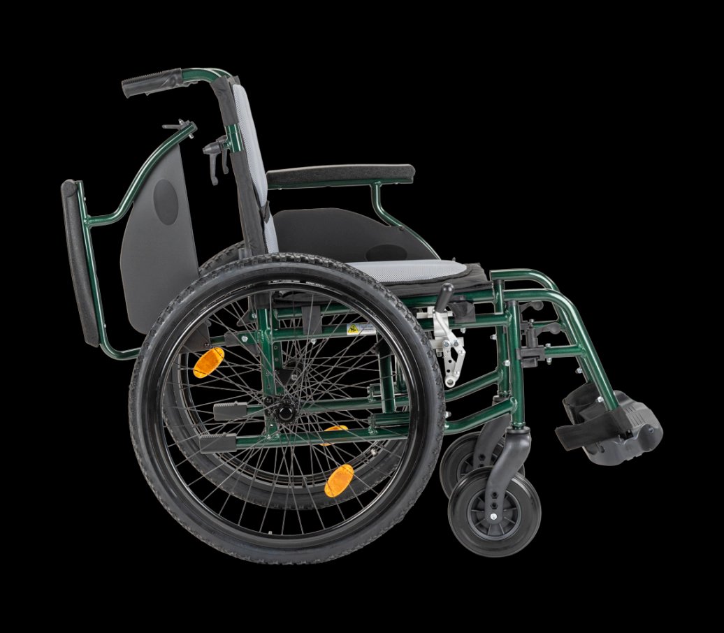 1000033549 Rolstoel M10 Multi-motion -45 cm - kleur groen - Afbeelding 5