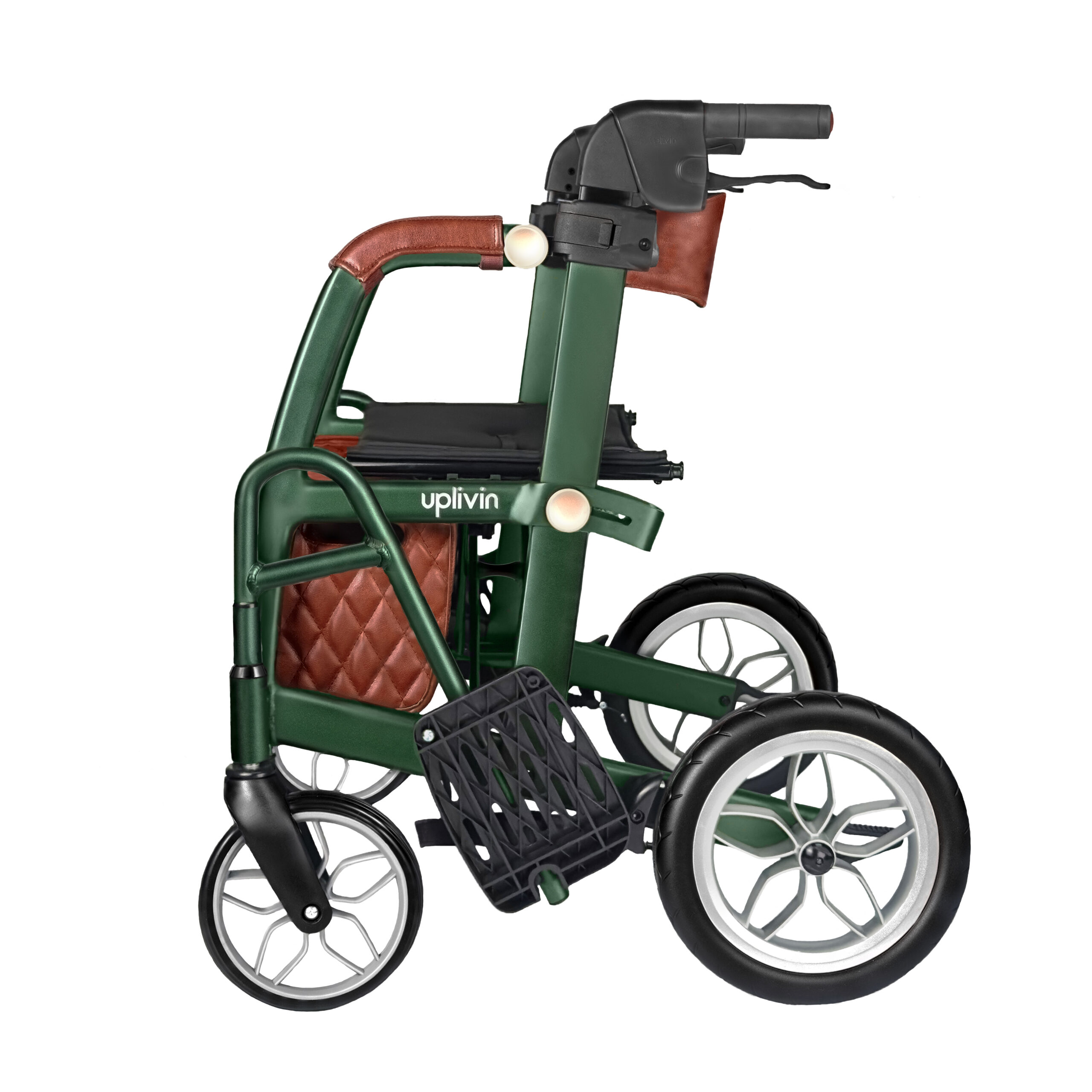 2n1 Green P02 scaled 1 Glide 2 in 1 rolstoel & rollator - Afbeelding 7