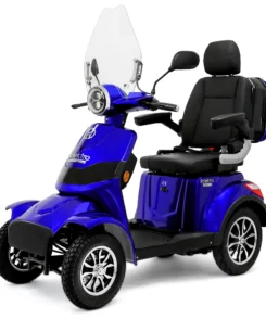 35122 E Quad25V2 Premium Blau 003.jpg Rolektro E-Quad V.2 PremiumRolektro E-Quad V.2 Premium - Afbeelding 2