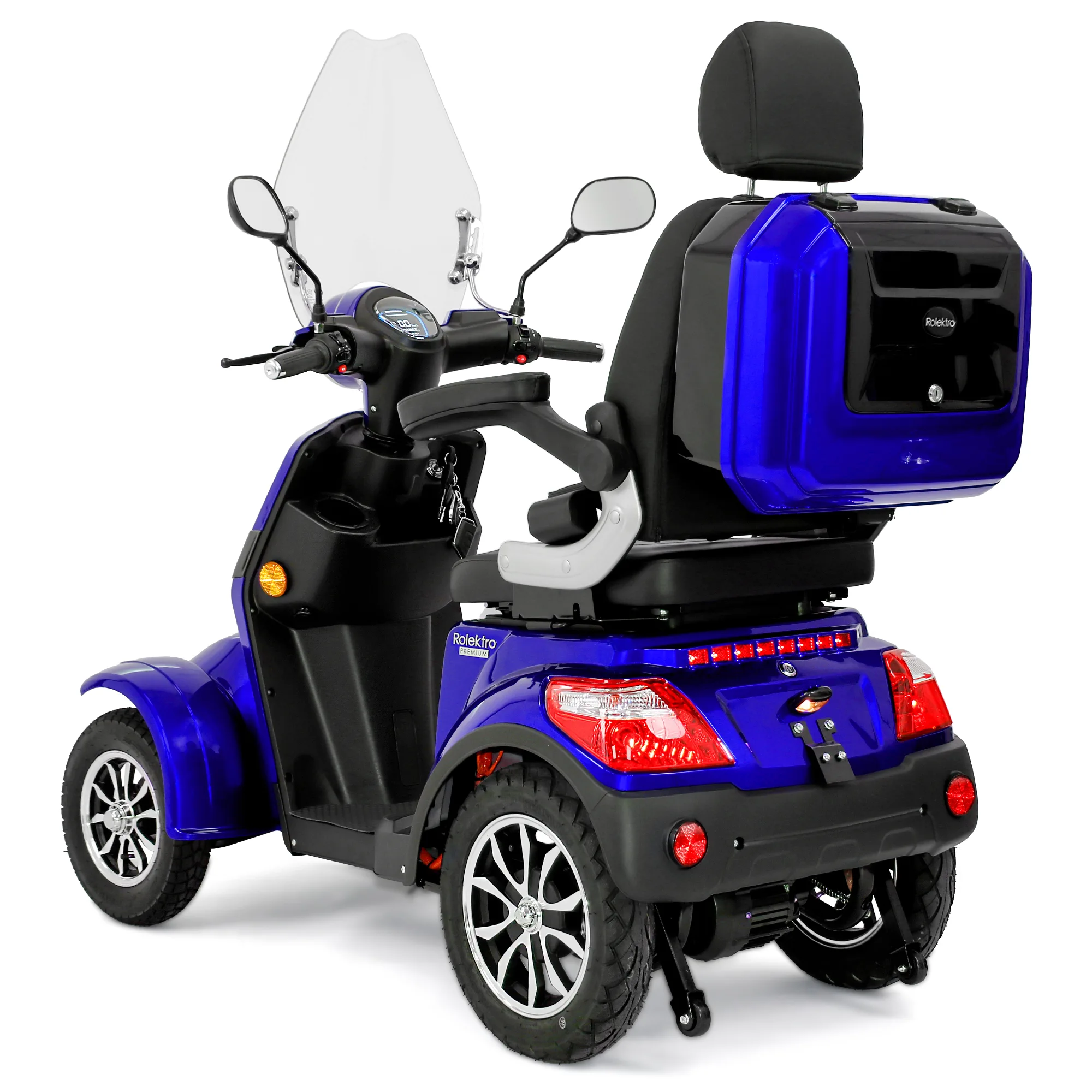 35122 E Quad25V2 Premium Blau 004.jpg Rolektro E-Quad V.2 PremiumRolektro E-Quad V.2 Premium - Afbeelding 3