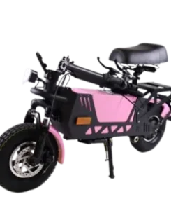 HANK PINK FOLDED IMAGE 300x300.png HANK Tweewielige Opvouwbare ScootmobielHANK Tweewielige Opvouwbare Scootmobiel - Afbeelding 17