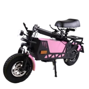 HANK PINK FOLDED IMAGE HANK Tweewielige Opvouwbare ScootmobielHANK Tweewielige Opvouwbare Scootmobiel - Afbeelding 17