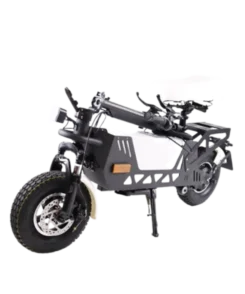HANK WHITE FOLDED IMAGE.png HANK Tweewielige Opvouwbare ScootmobielHANK Tweewielige Opvouwbare Scootmobiel - Afbeelding 4
