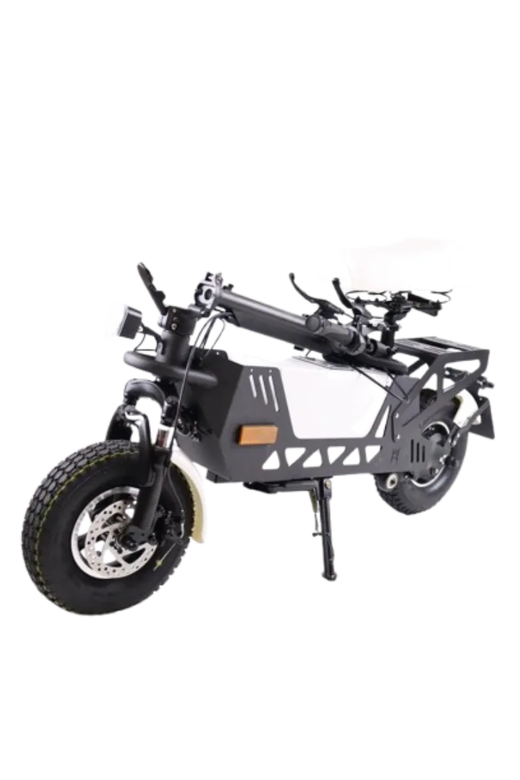 HANK WHITE FOLDED IMAGE.png HANK Tweewielige Opvouwbare ScootmobielHANK Tweewielige Opvouwbare Scootmobiel - Afbeelding 4