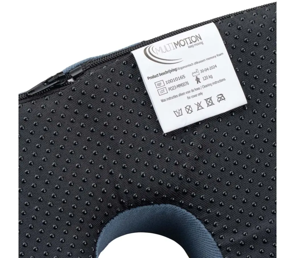 MultiMotion ergonomisch zitkussen memoryfoam - Afbeelding 3