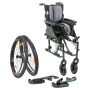 m10 rolstoel groen ingeklapt 1 1 MultiMotion M10 rolstoel - Groen - 50 cm zitbreedte - Afbeelding 4
