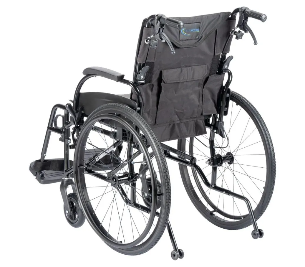 multimotion air rolstoel 2 1 MultiMotion Air rolstoel - Blauw - Afbeelding 3