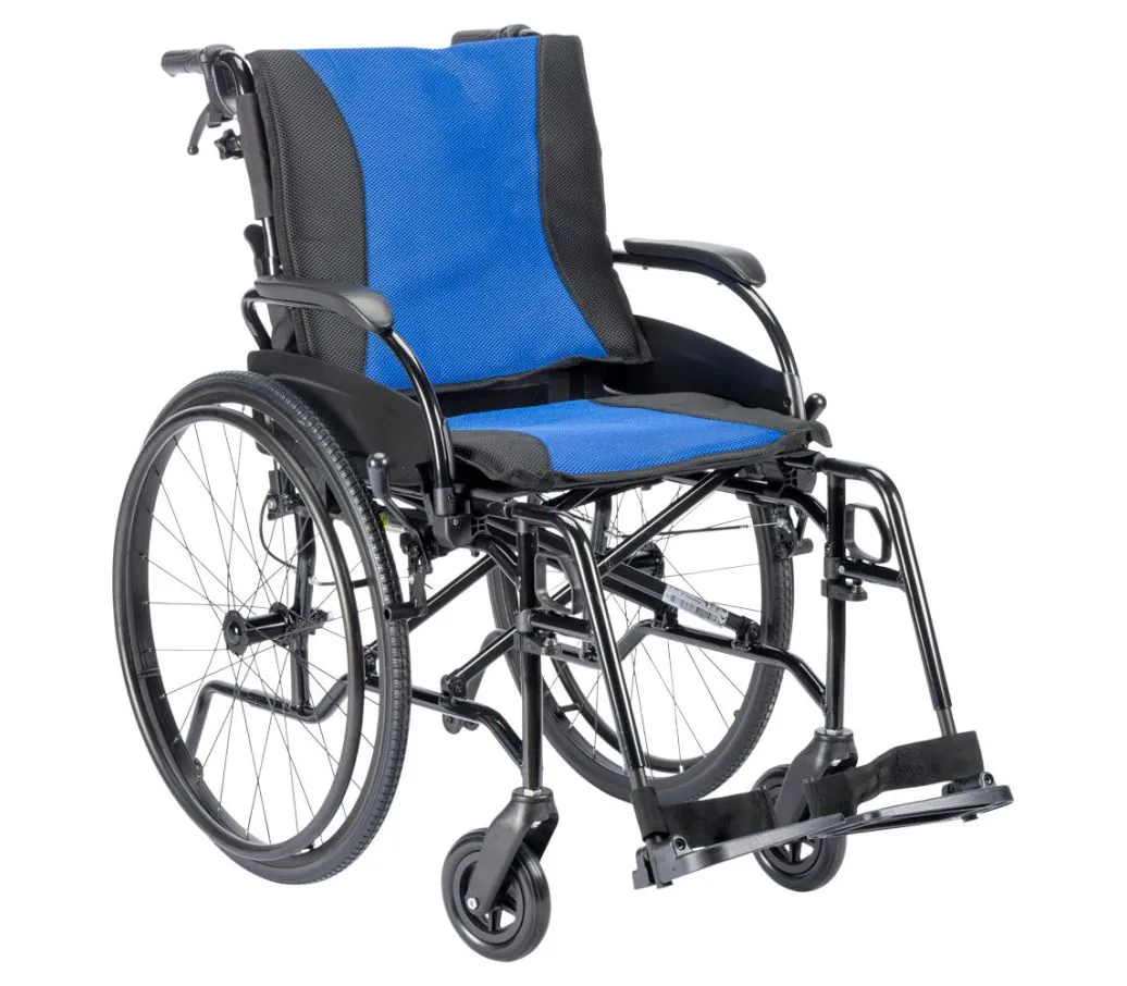 multimotion air rolstoel blauw 1 MultiMotion Air rolstoel - Blauw