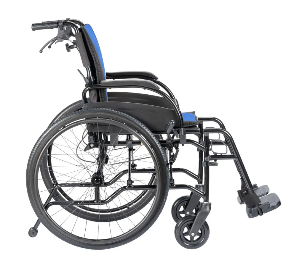 multimotion air rolstoel blauw 3 MultiMotion Air rolstoel - Blauw - Afbeelding 5