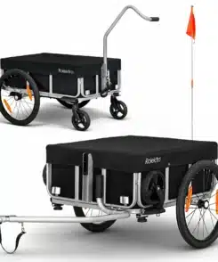 35413 Anhanger Premium 001.jpg Rolektro Premium scootmobiel aanhanger | 120L & 45 kg - Afbeelding 2