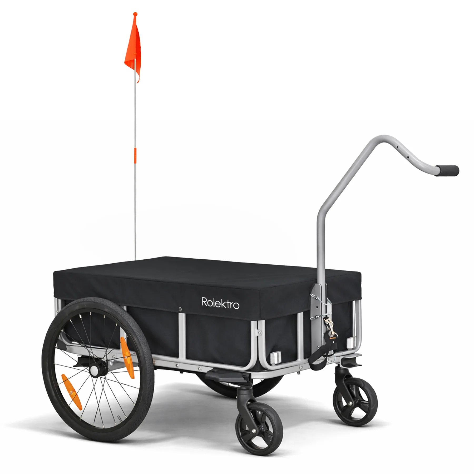 35413 Anhanger Premium 003.jpg Rolektro Premium scootmobiel aanhanger | 120L & 45 kg - Afbeelding 4