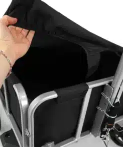 35413 Anhanger Premium detail 004.jpg Rolektro Premium scootmobiel aanhanger | 120L & 45 kg - Afbeelding 11