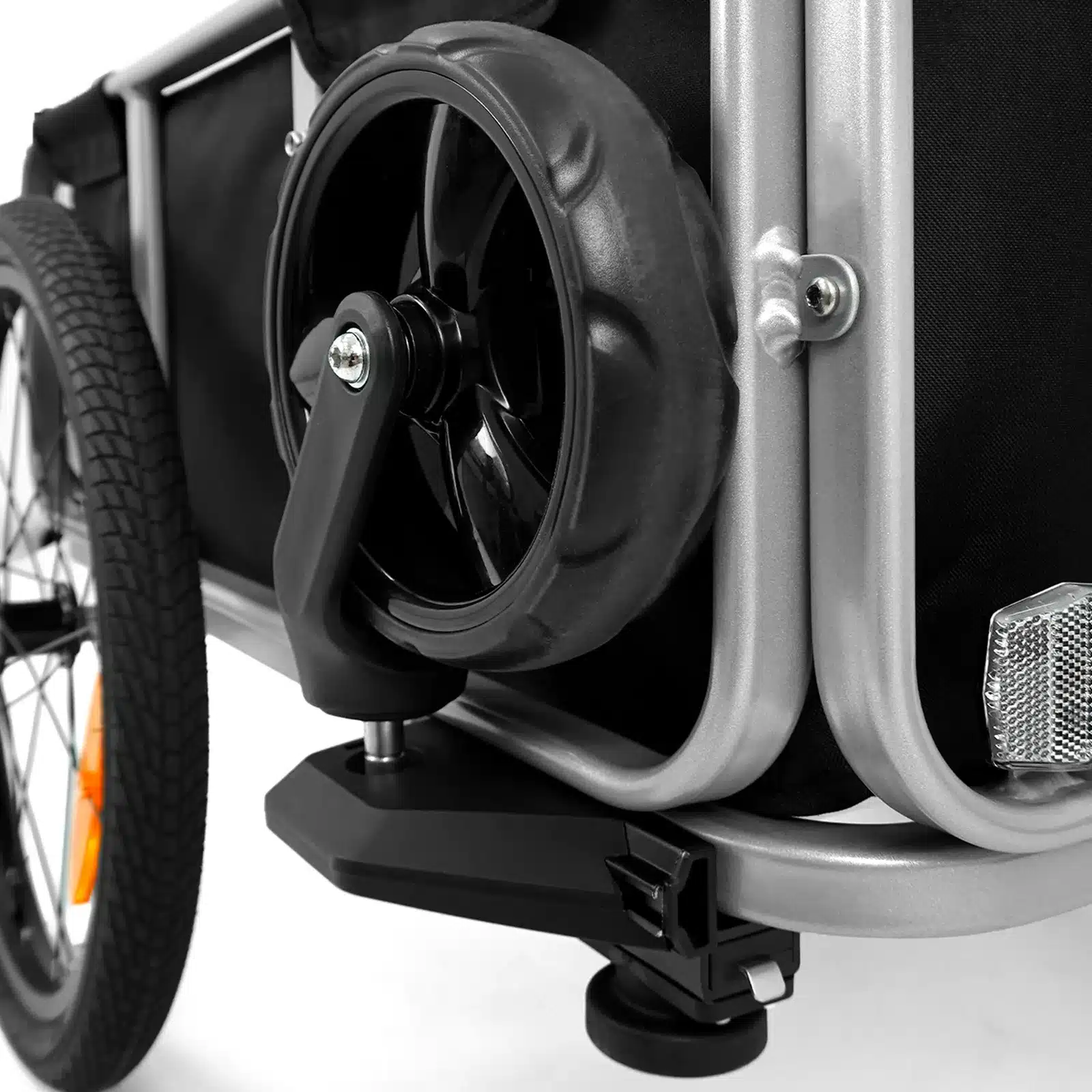 35413 Anhanger Premium detail 010.jpg Rolektro Premium scootmobiel aanhanger | 120L & 45 kg - Afbeelding 17