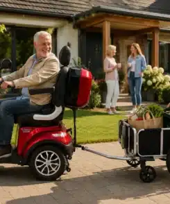 35413 Anhanger Premium lifestyle 001.jpg Rolektro Premium scootmobiel aanhanger | 120L & 45 kg - Afbeelding 20