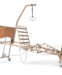 Club Vario 3Q Anti Trendelenburg no sidebars backrest legrest up with monkey pole no panels Hoog Laag Bed - CLUB - Afbeelding 7