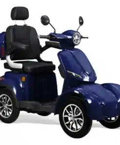 volta vm6 blue 1.jpeg Volta VM6 - 4 wiel scootmobiel - Snelheid max 25 km - Afbeelding 10