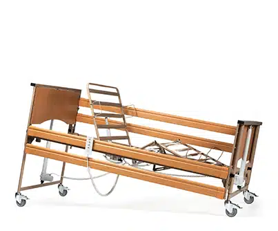 web Club Vario 3Q Anti Trendelenburg backrest and legrest up no panels 1 Hoog Laag Bed - CLUB
