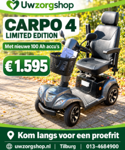 Gebruikte Vermeiren Carpo 4 Limited Edition – nieuwe 100 Ah accu’s